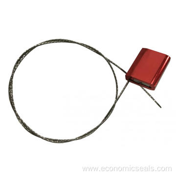 Aluminum locking body and stainless steel cable seal